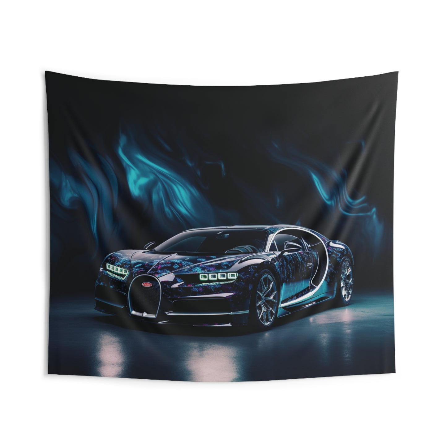 Indoor Wall Tapestries Hyper Bugatti 1