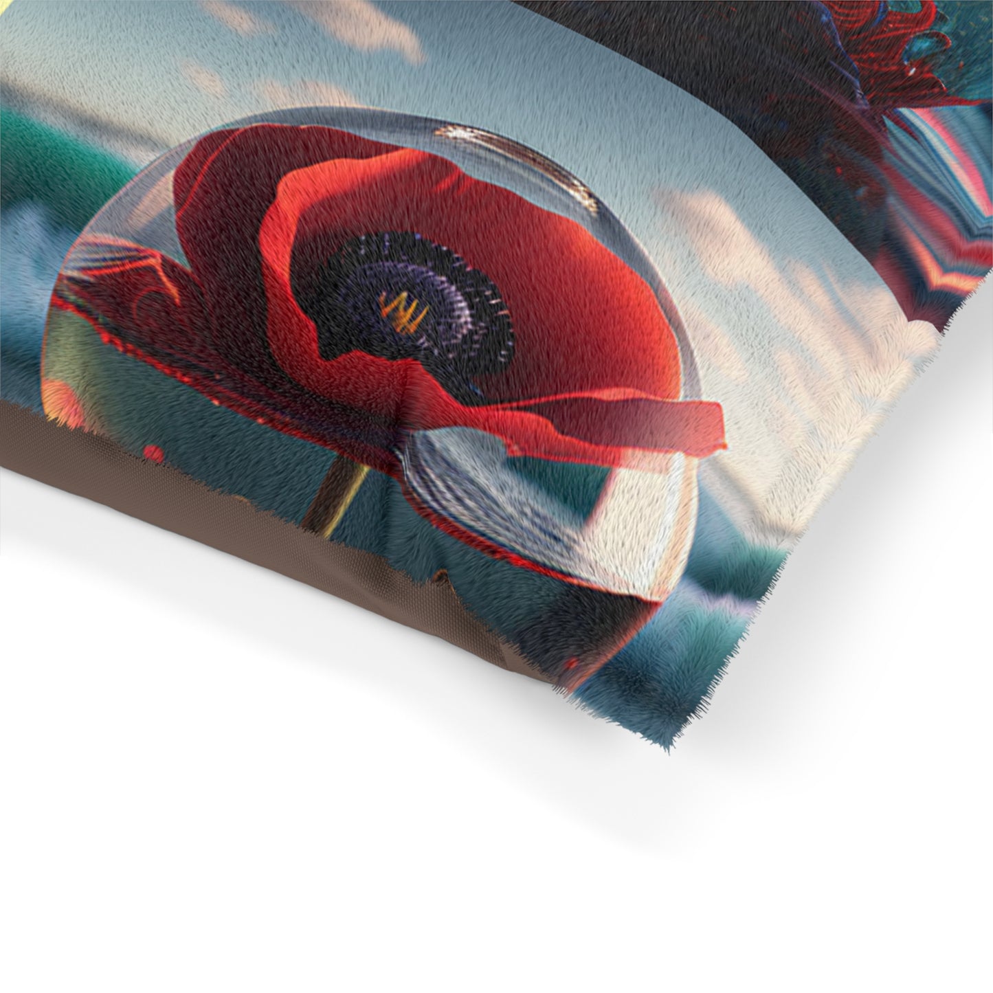 Pet Bed Red Anemone in a Vase 5