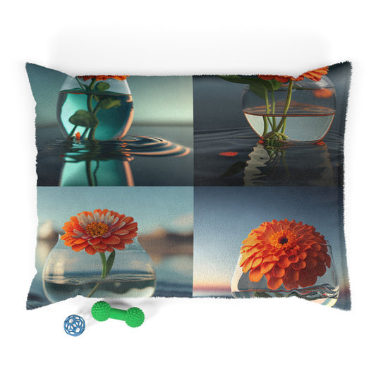 Pet Bed Orange Zinnia 5