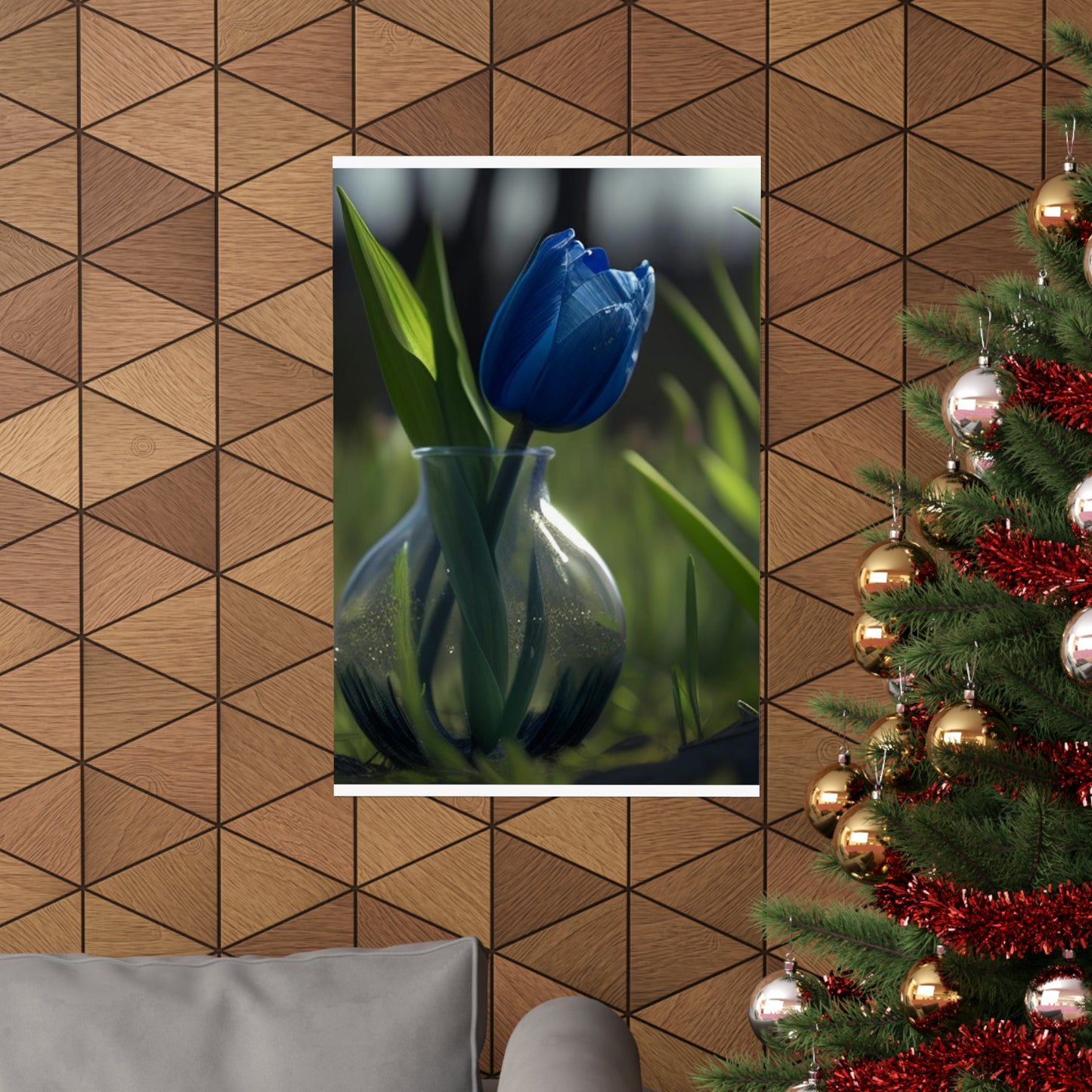 Premium Matte Vertical Posters Tulip 1