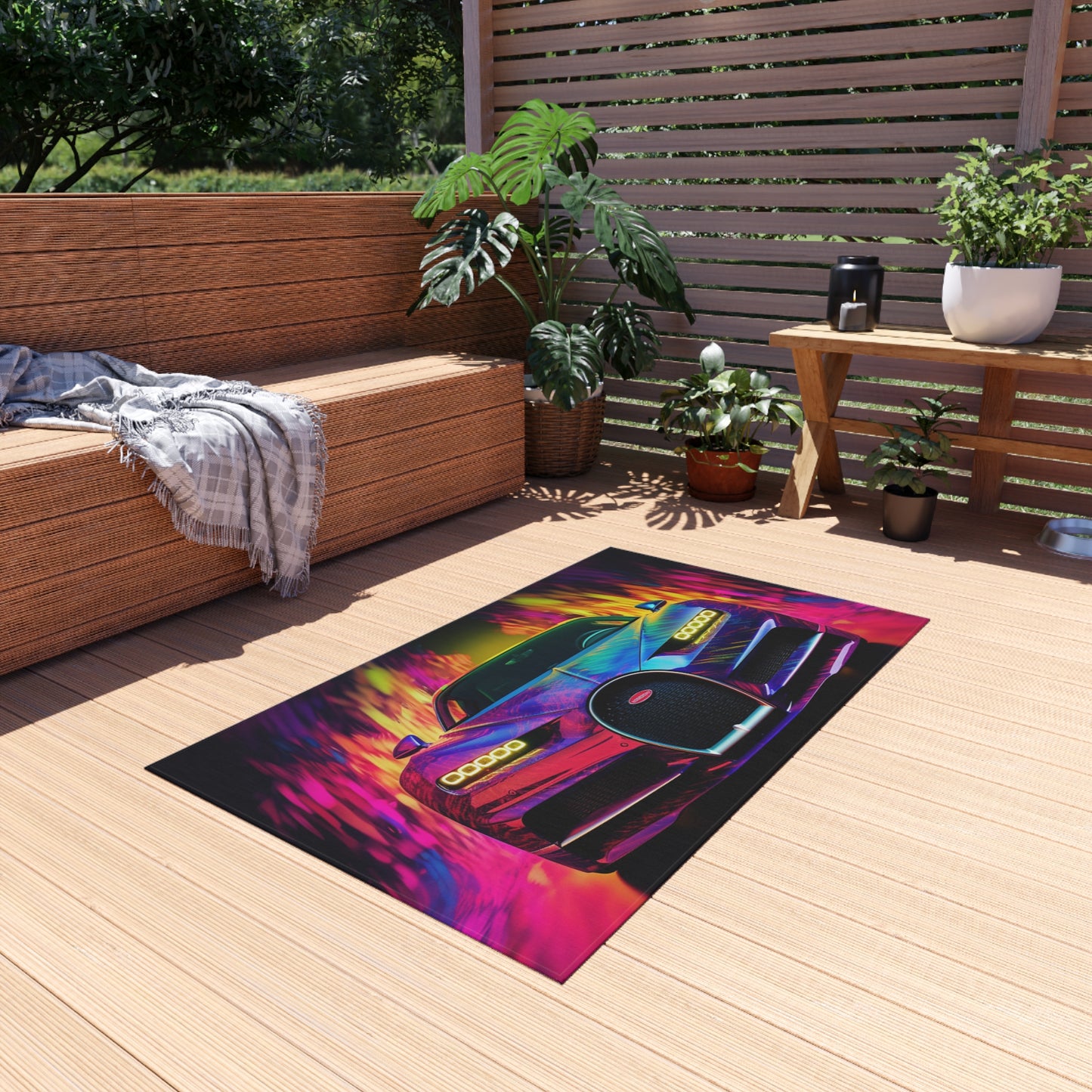 Outdoor Rug  Florescent Bugatti Flair 3