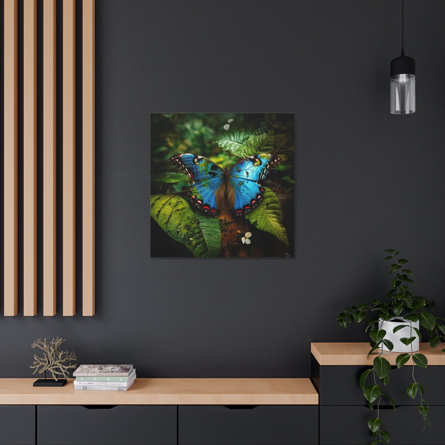 Canvas Gallery Wraps Jungle Butterfly 2