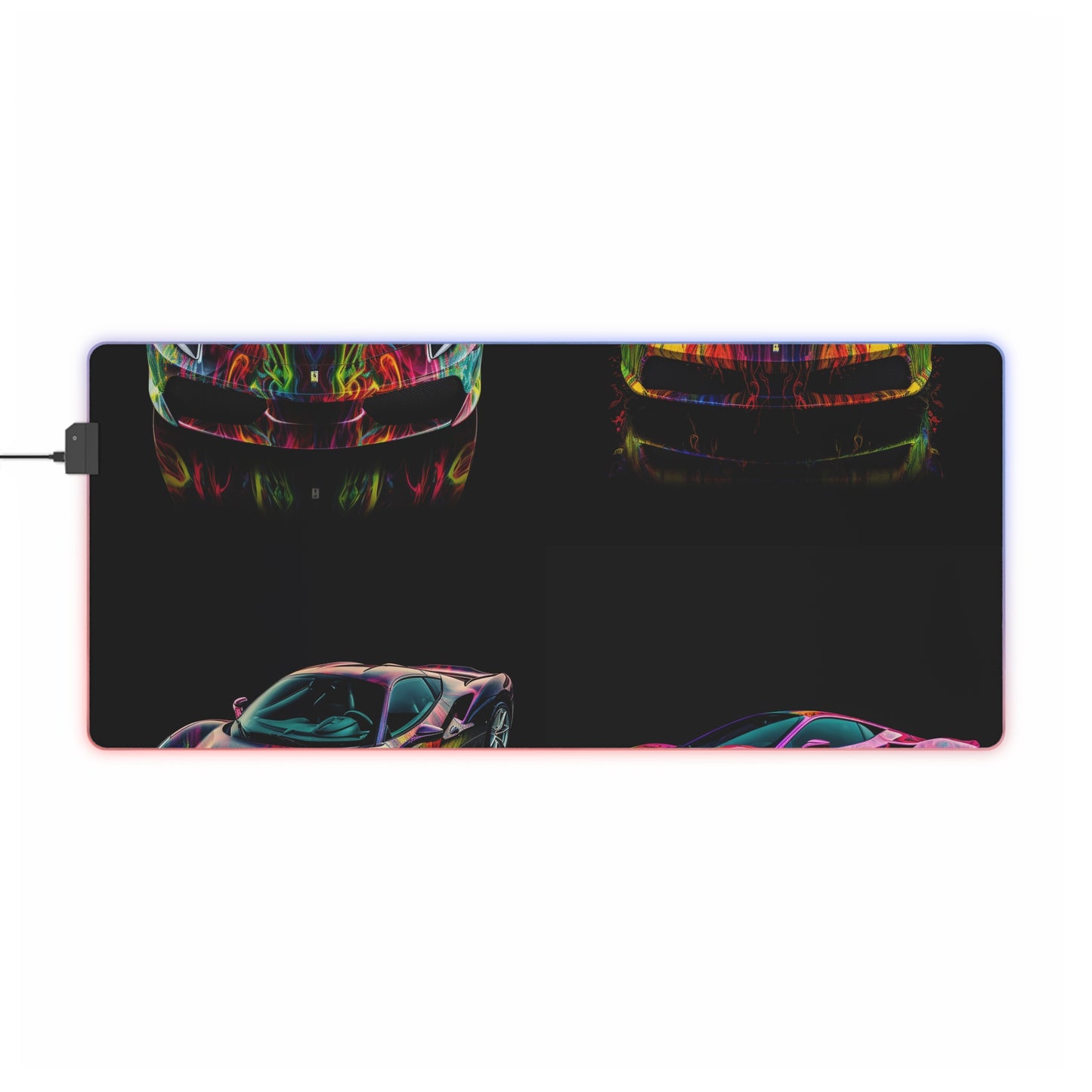 LED Gaming Mouse Pad Ferrari Color 5