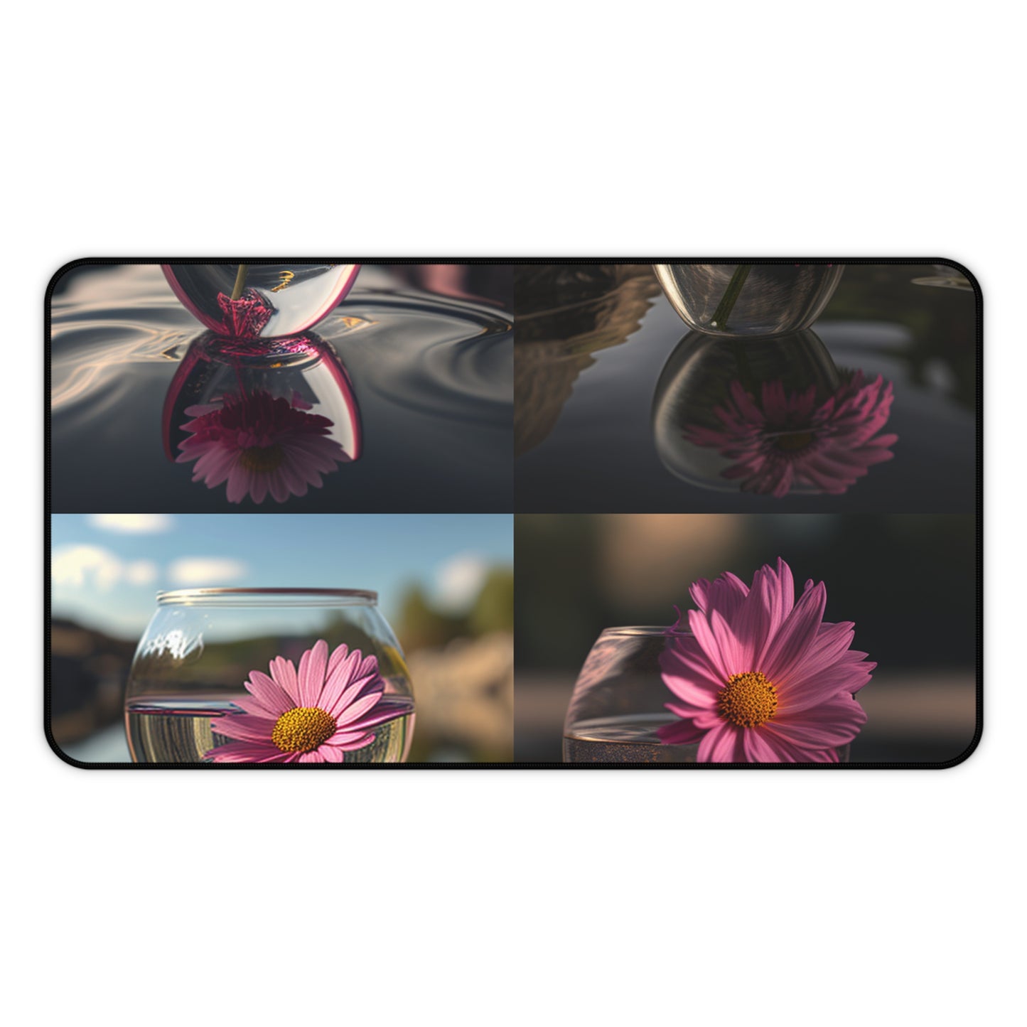 Desk Mat Pink Daisy 5