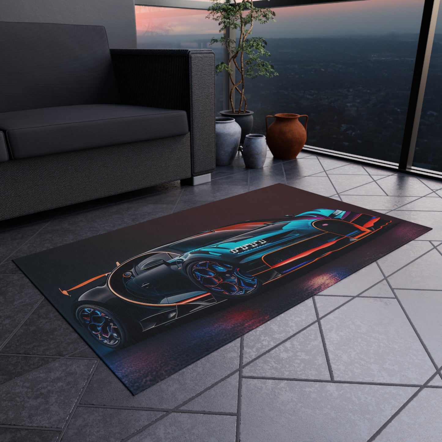 Outdoor Rug  Bugatti Chiron Super 1