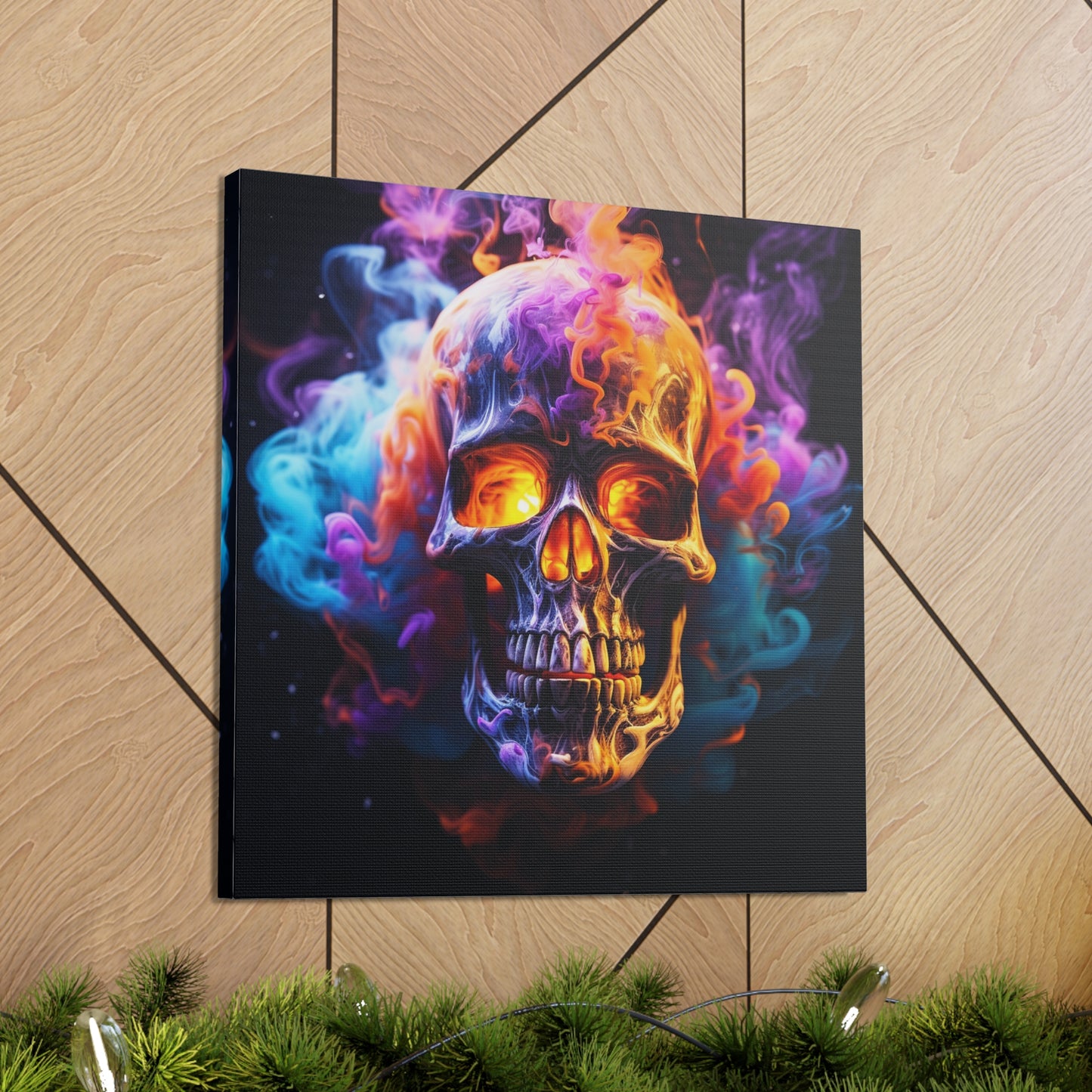 Canvas Gallery Wraps Macro Skull 2