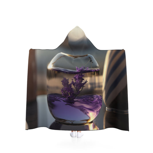 Hooded Blanket Lavender in a vase 1