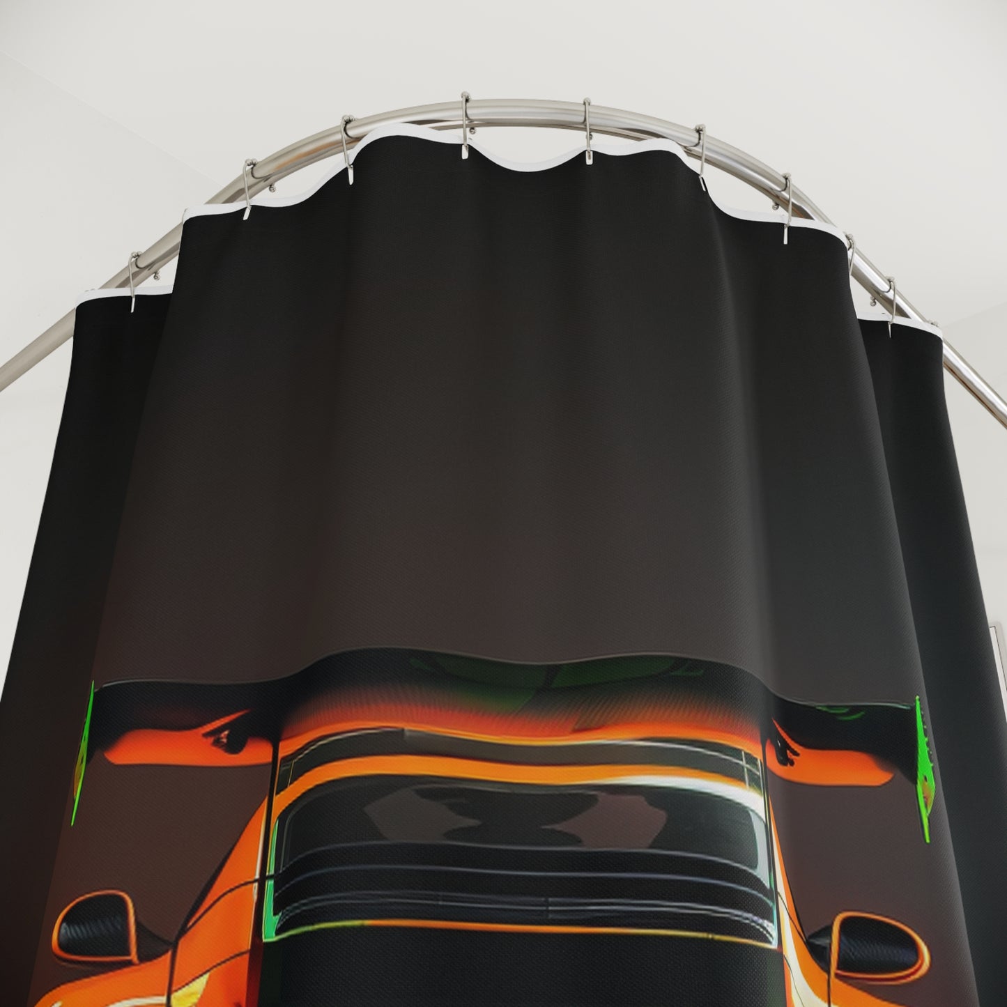 Polyester Shower Curtain Porsche Color 3
