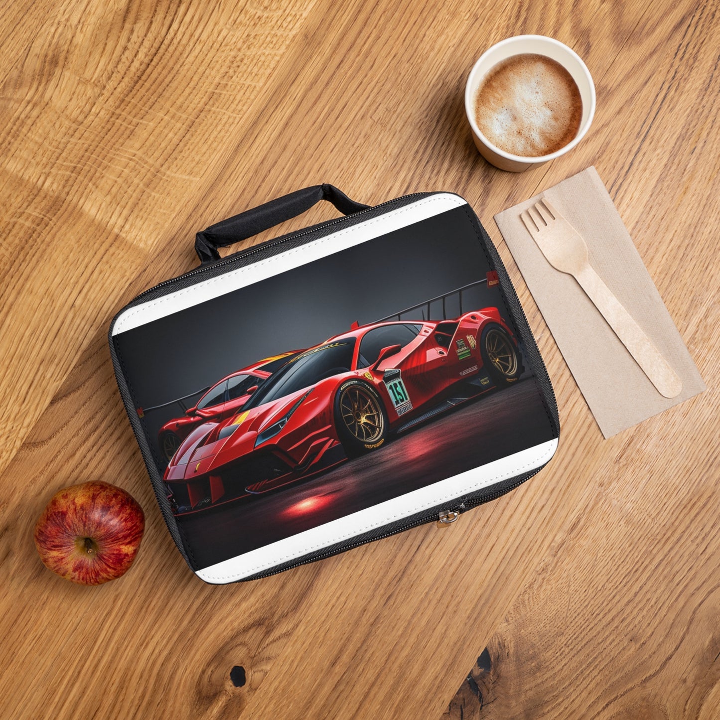 Lunch Bag Ferrari Red 2