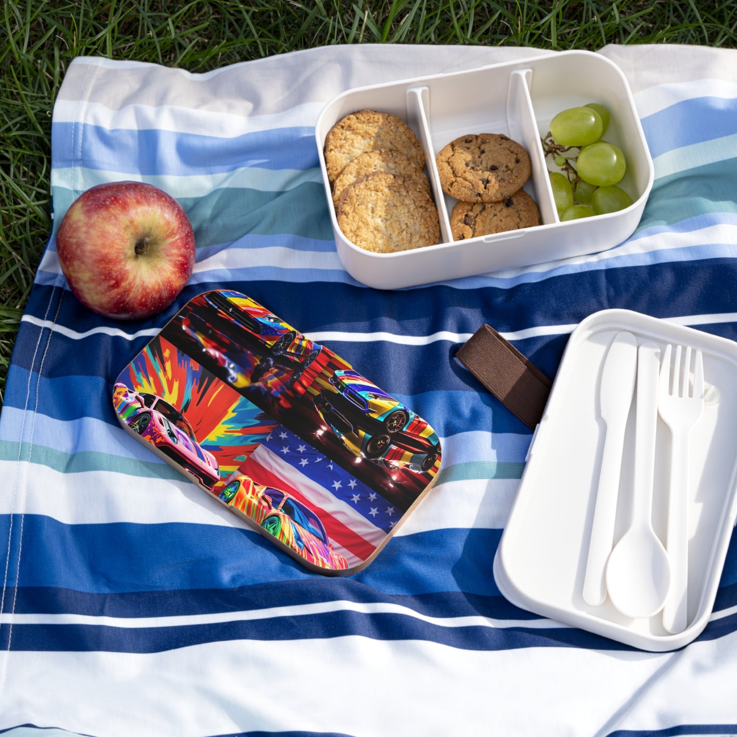 Bento Lunch Box Hyper Colorfull Ferrari 5