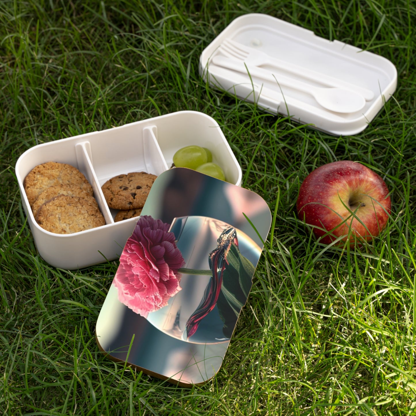 Bento Lunch Box Carnation 2