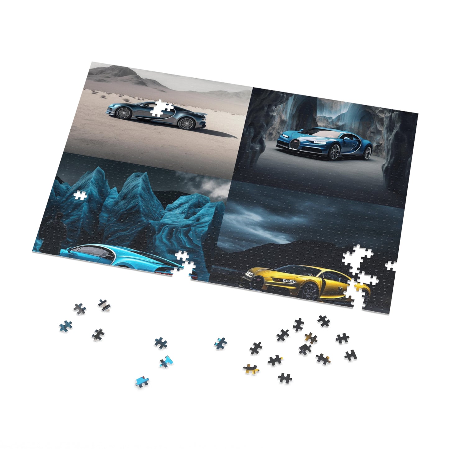 Jigsaw Puzzle (30, 110, 252, 500,1000-Piece) Bugatti Real Look 5