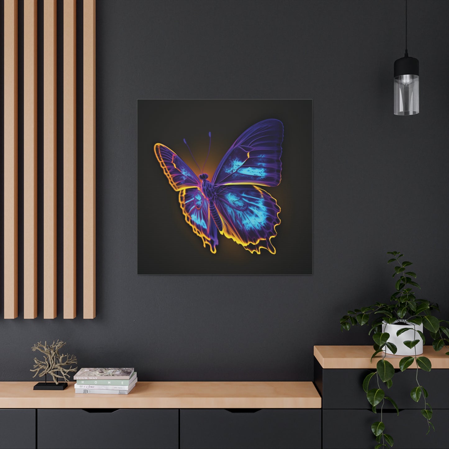 Canvas Gallery Wraps Thermal Butterfly 4