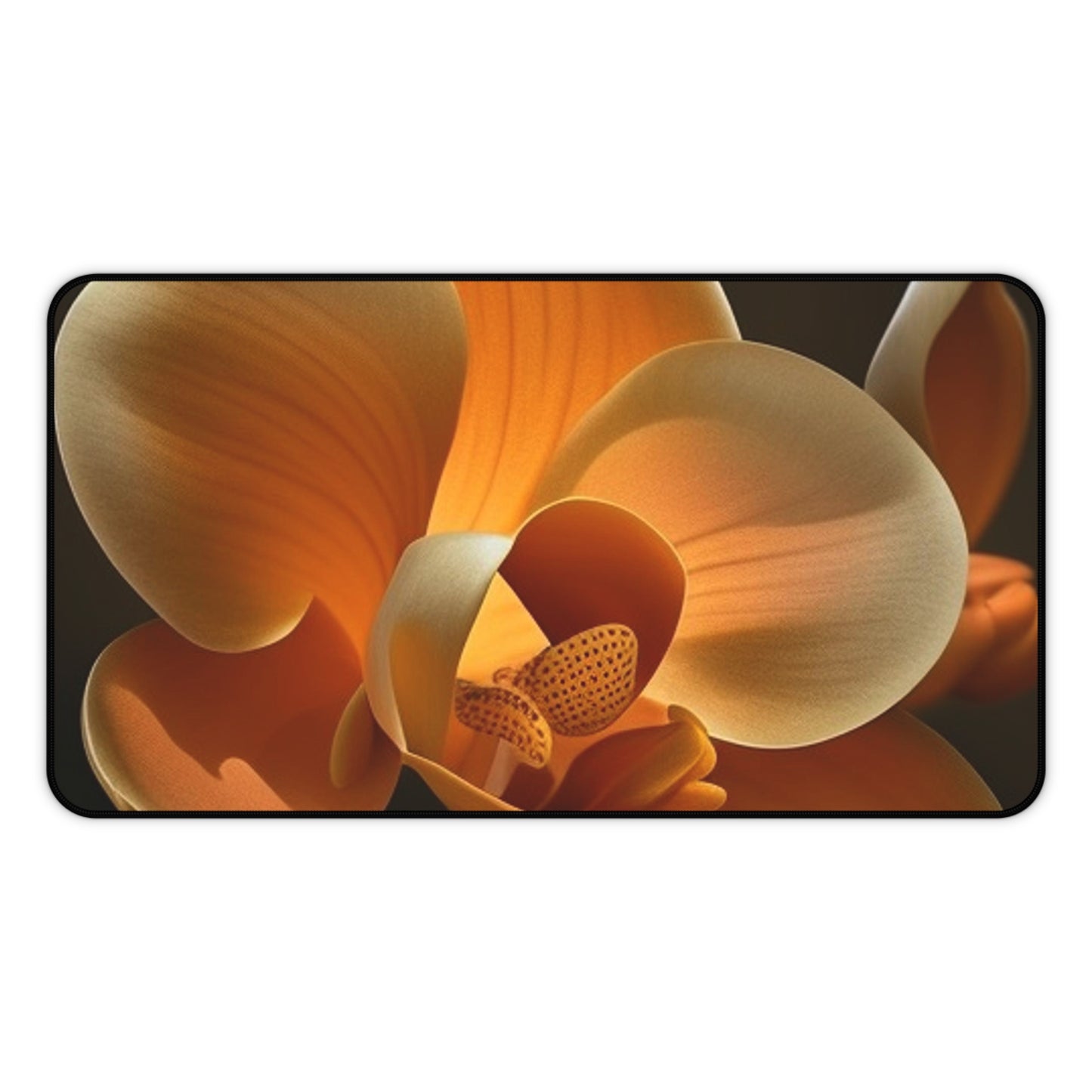 Desk Mat Orange Orchid 4