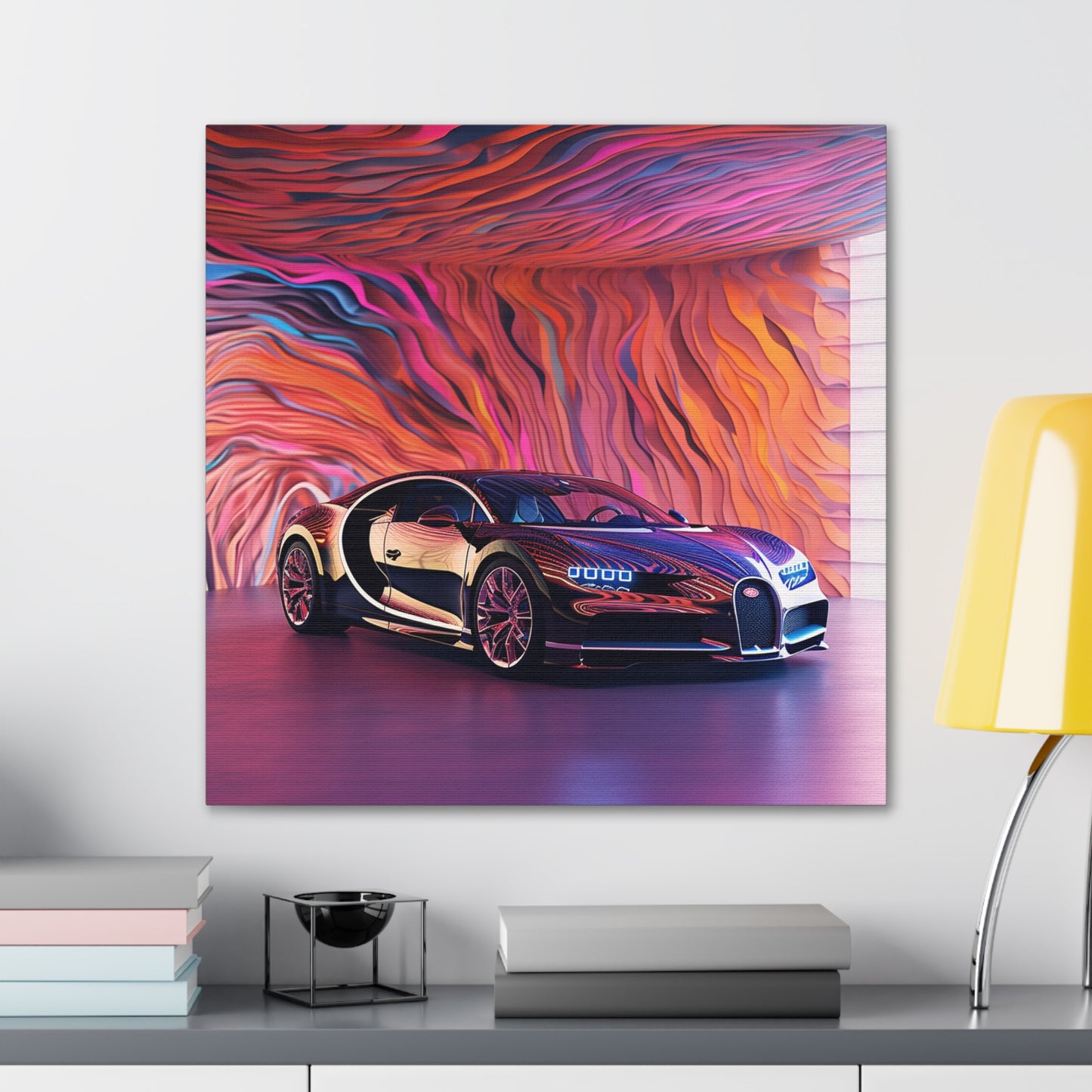 Canvas Gallery Wraps Bugatti Abstract Flair 4