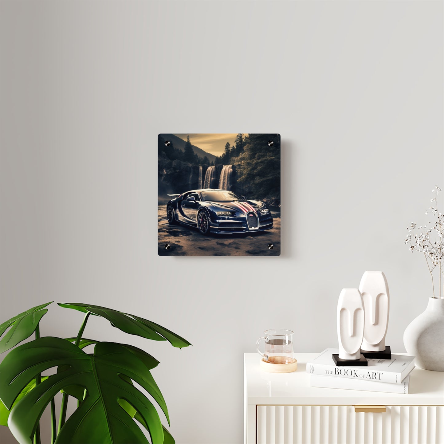 Acrylic Wall Art Panels Bugatti Waterfall 2