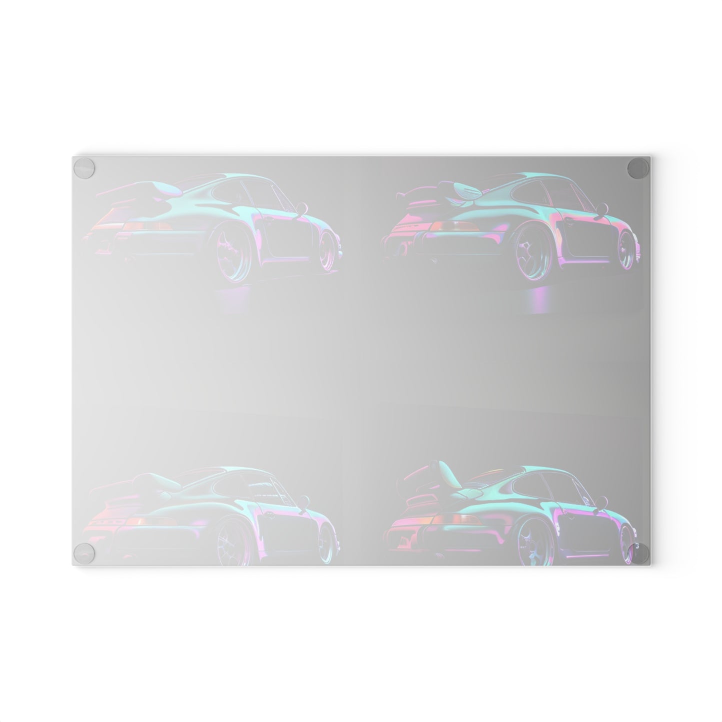 Glass Cutting Board Porsche Purple 5