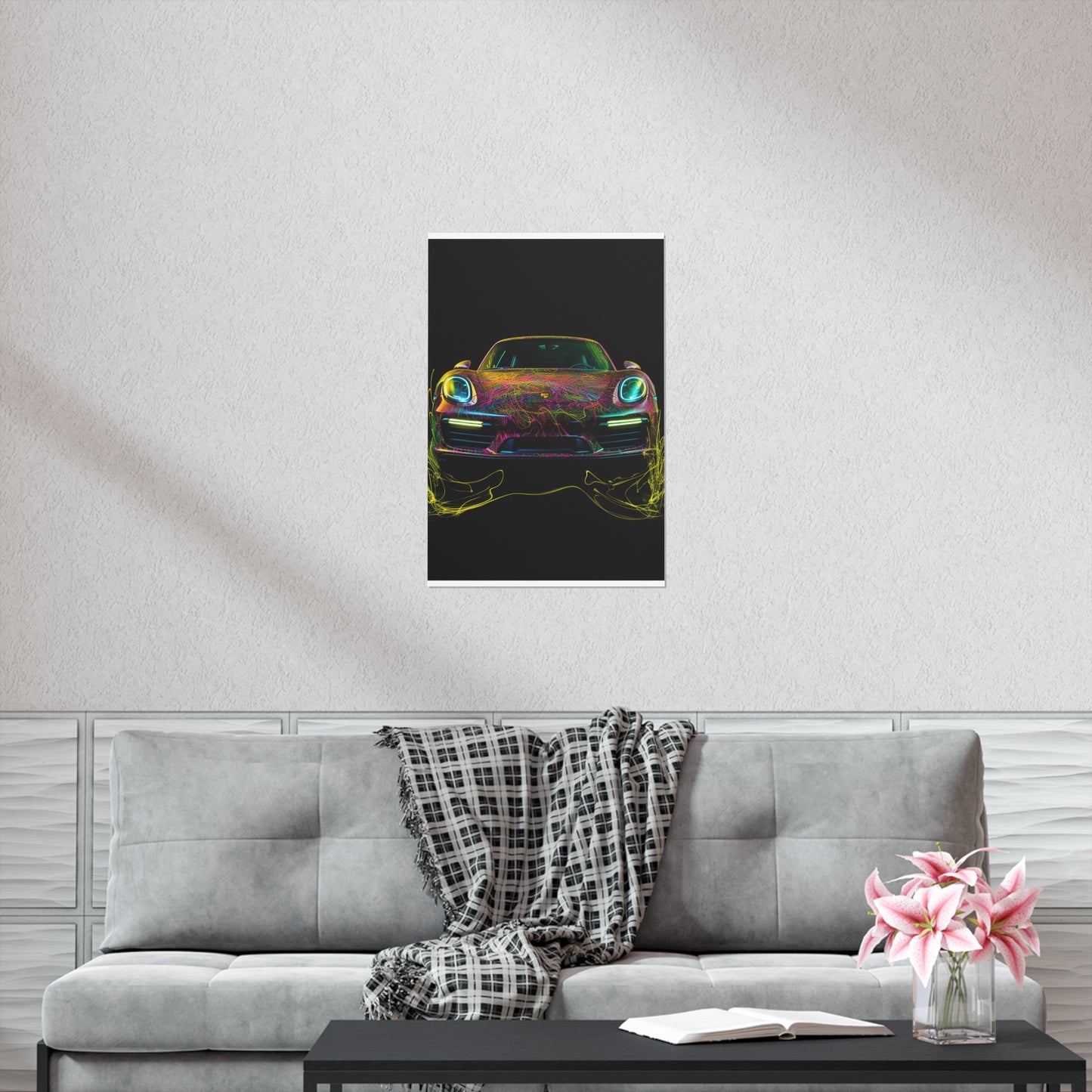 Premium Matte Vertical Posters Porsche Flair 2