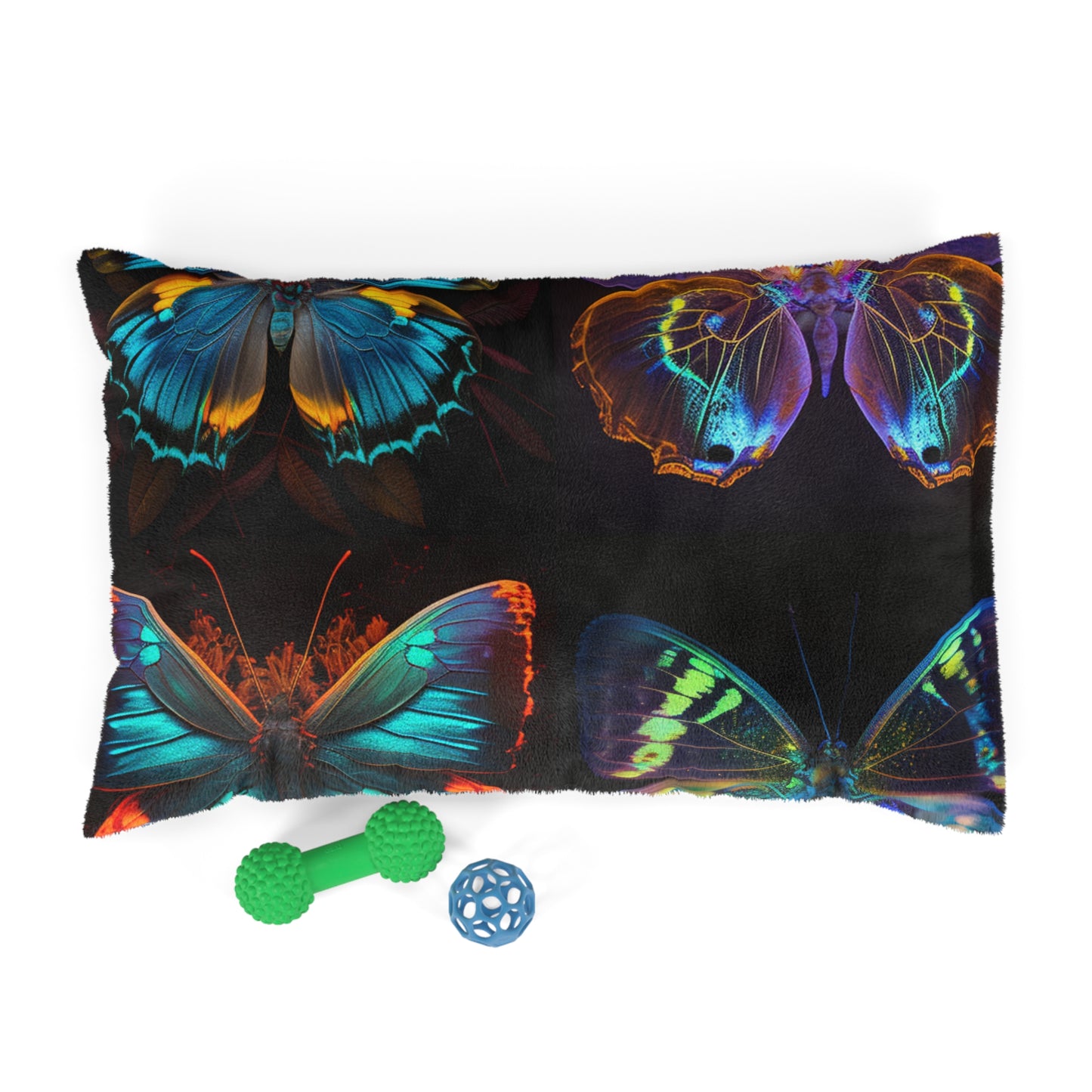 Pet Bed Neon Butterfly Flair 5