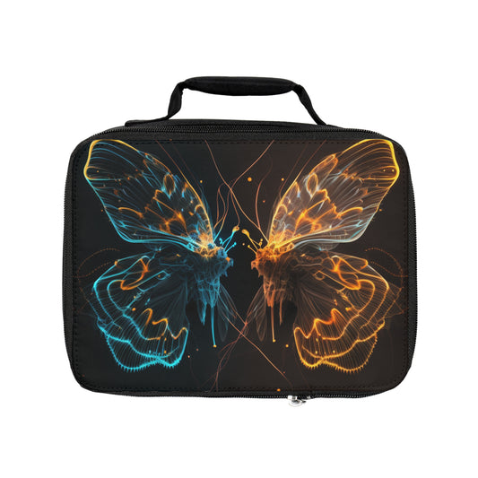 Lunch Bag Neon Glo Butterfly 1