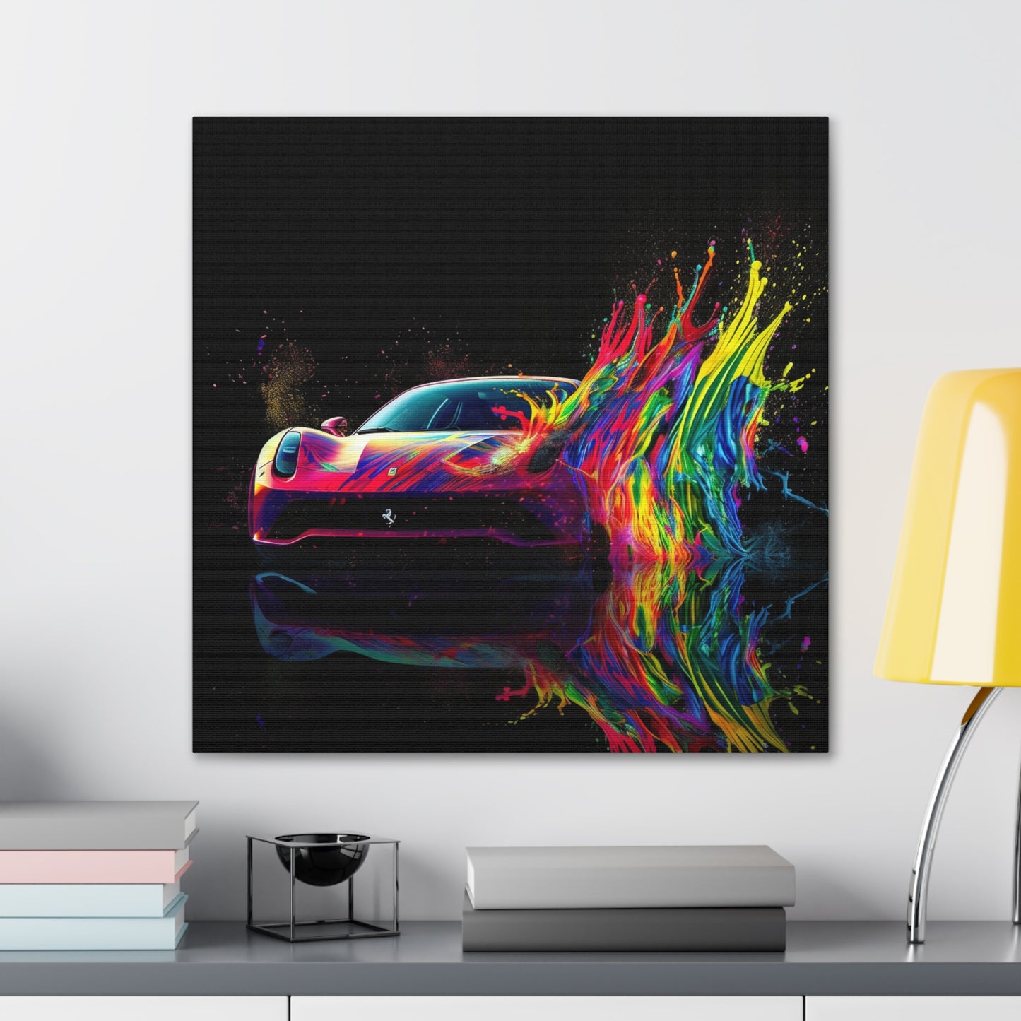 Canvas Gallery Wraps Ferrari Fusion Water 3