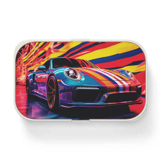 Bento Lunch Box Macro American Flag Porsche 2