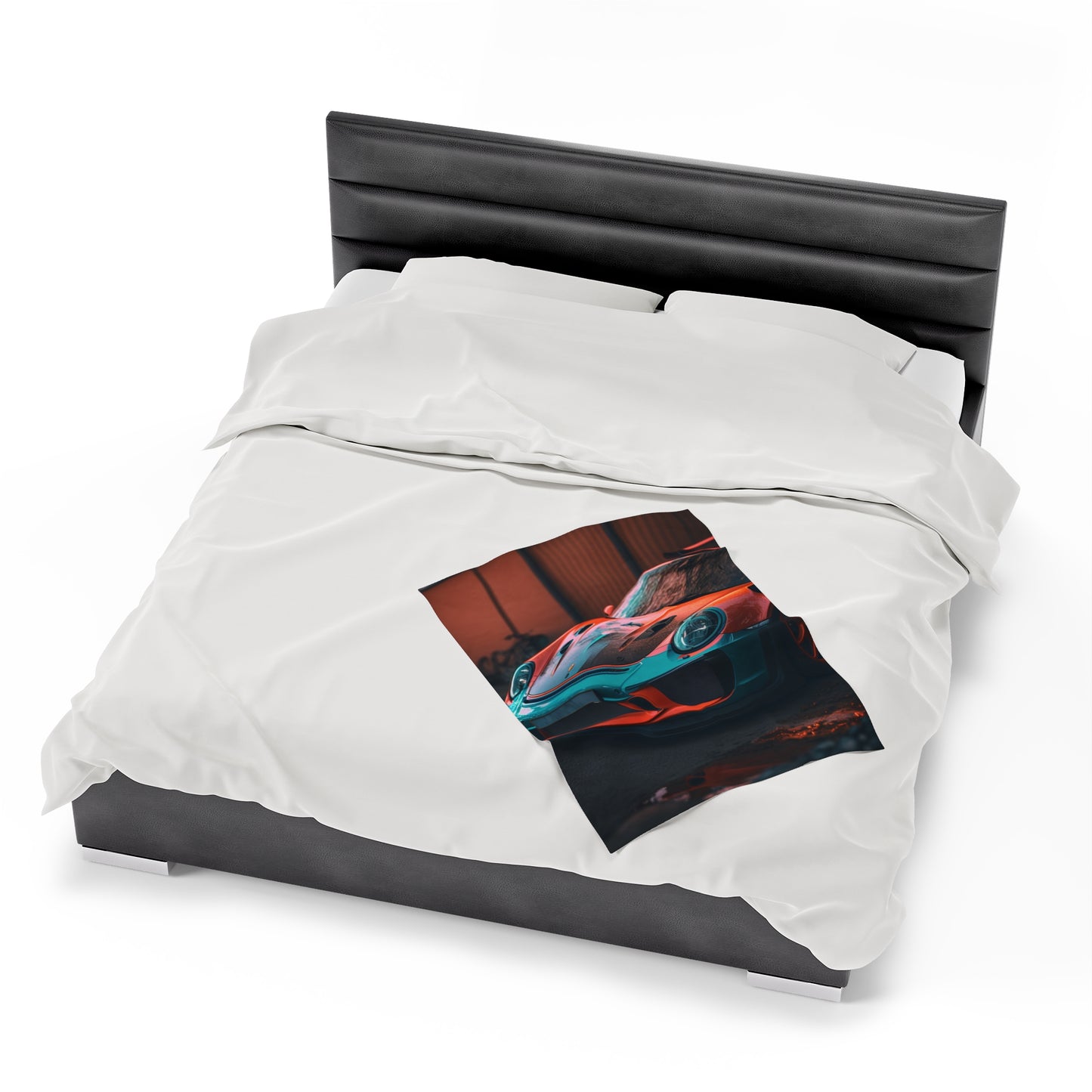 Velveteen Plush Blanket porsche 911 gt3 3