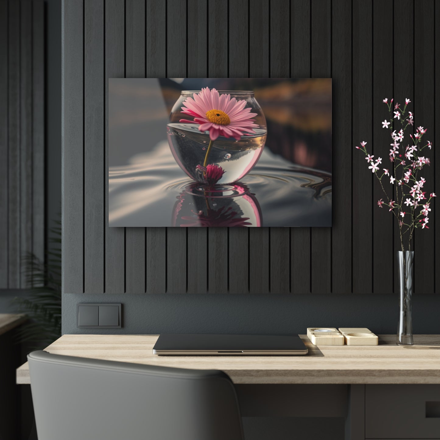 Acrylic Prints Daisy in a vase 2