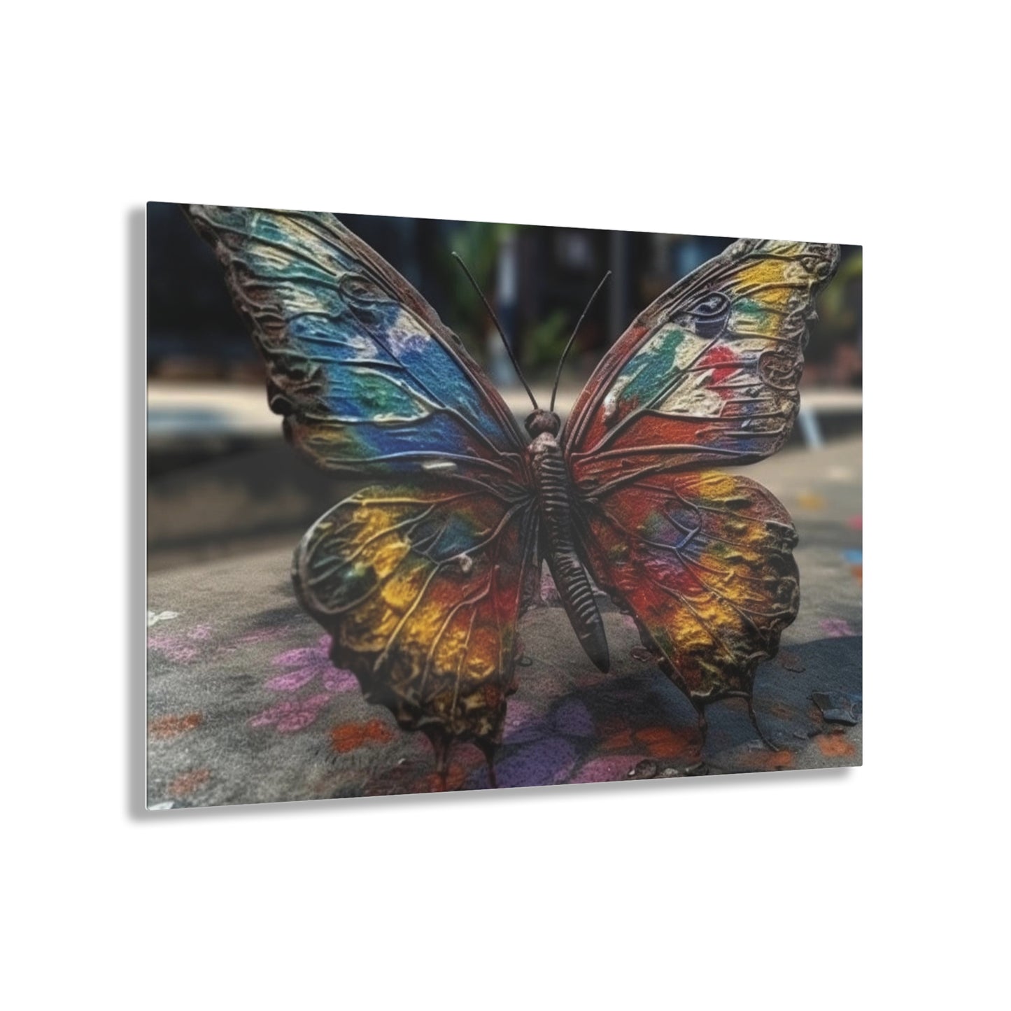 Acrylic Prints Liquid Street Butterfly 3