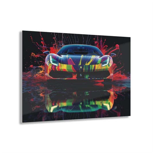 Acrylic Prints Ferrari Fusion Water 1