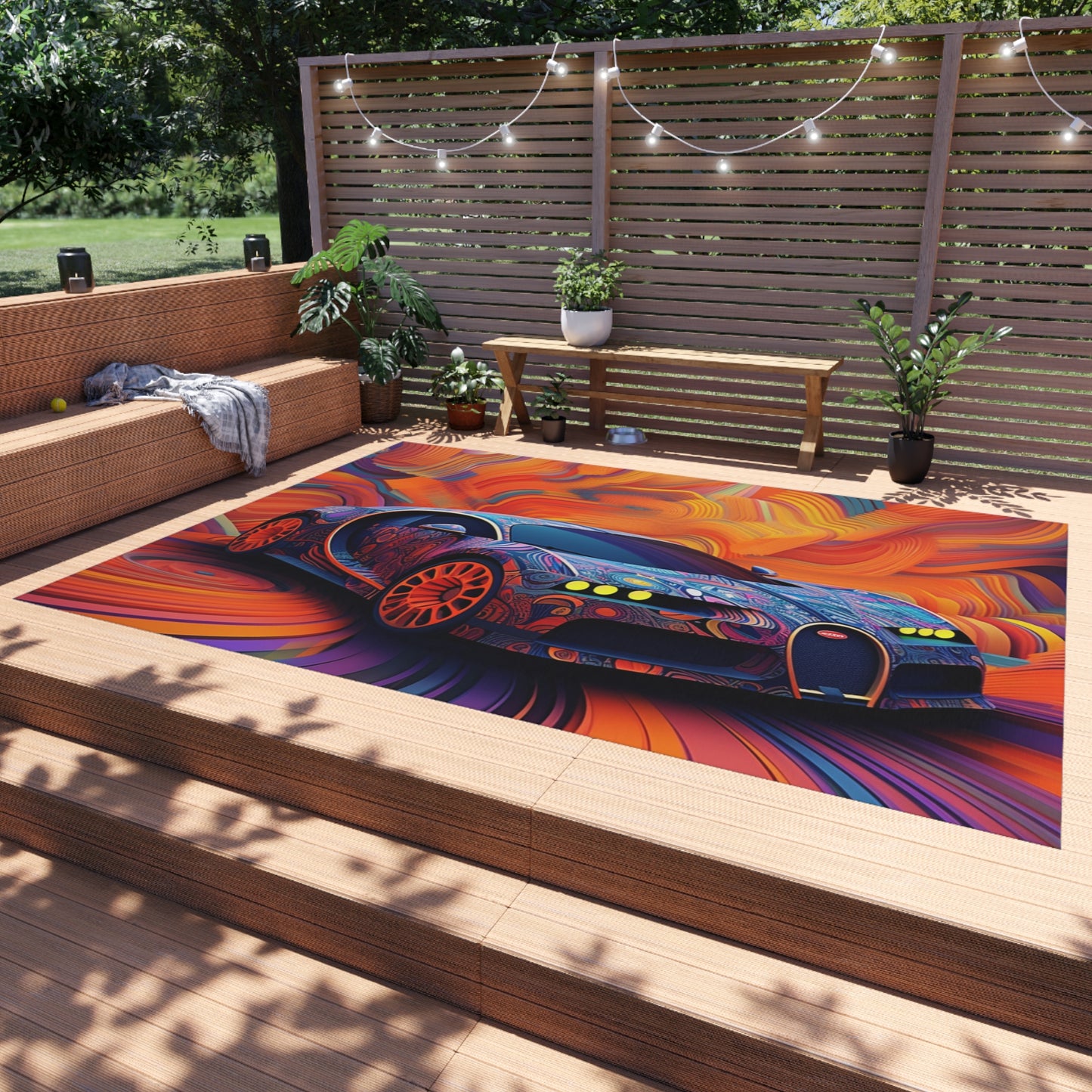 Outdoor Rug  Bugatti Abstract Concept 4