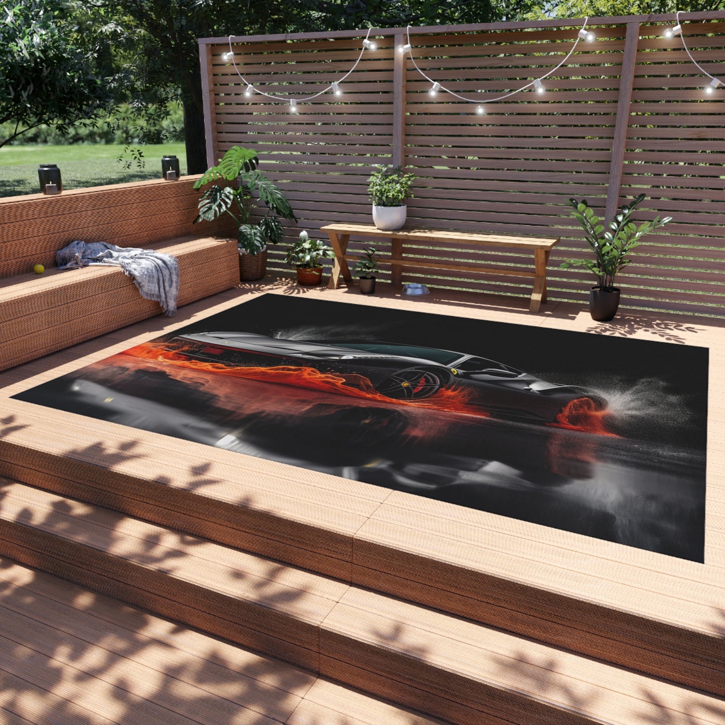 Outdoor Rug  Ferrari Water Splash 3