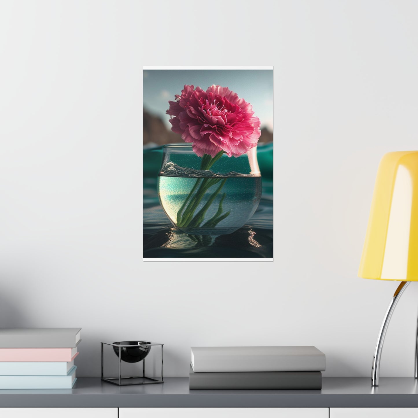 Premium Matte Vertical Posters Carnation 1