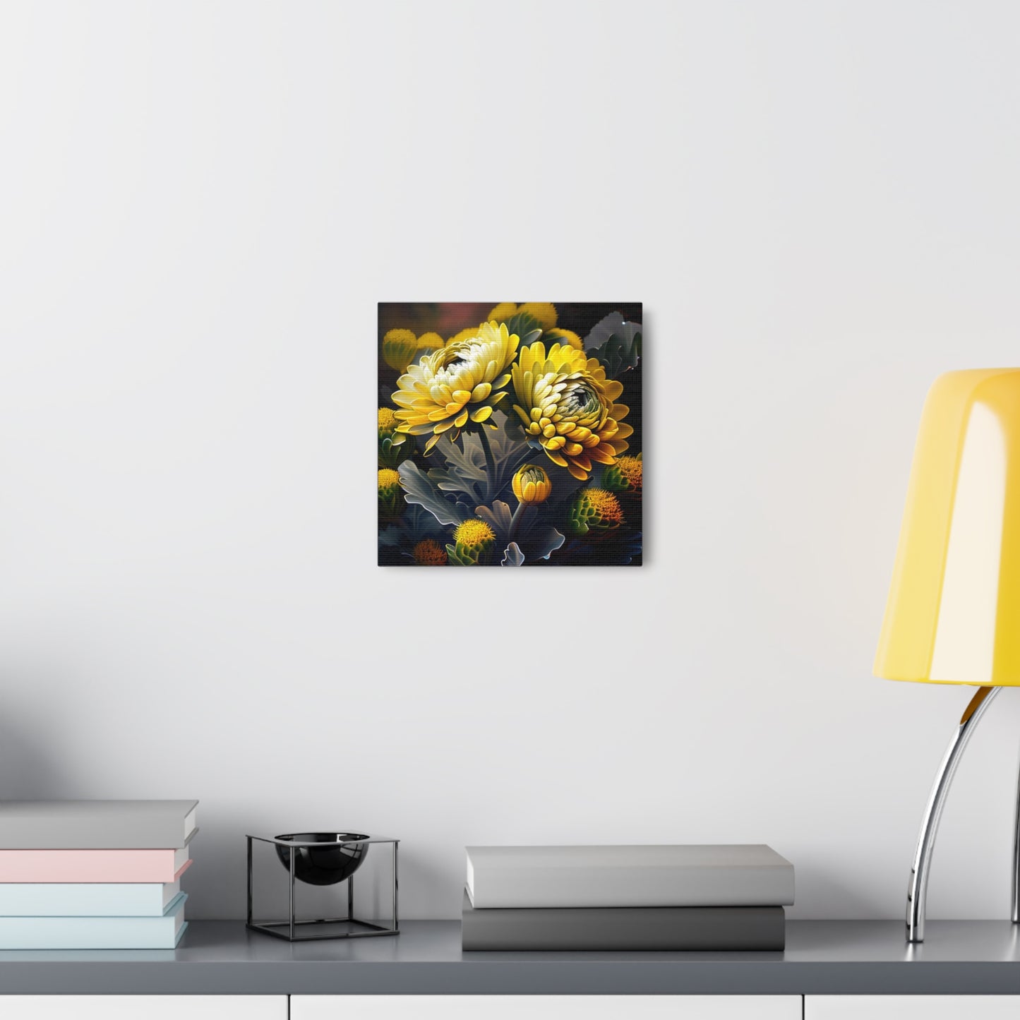 Canvas Gallery Wraps Yellow Hermosas Flores Amarillas 2