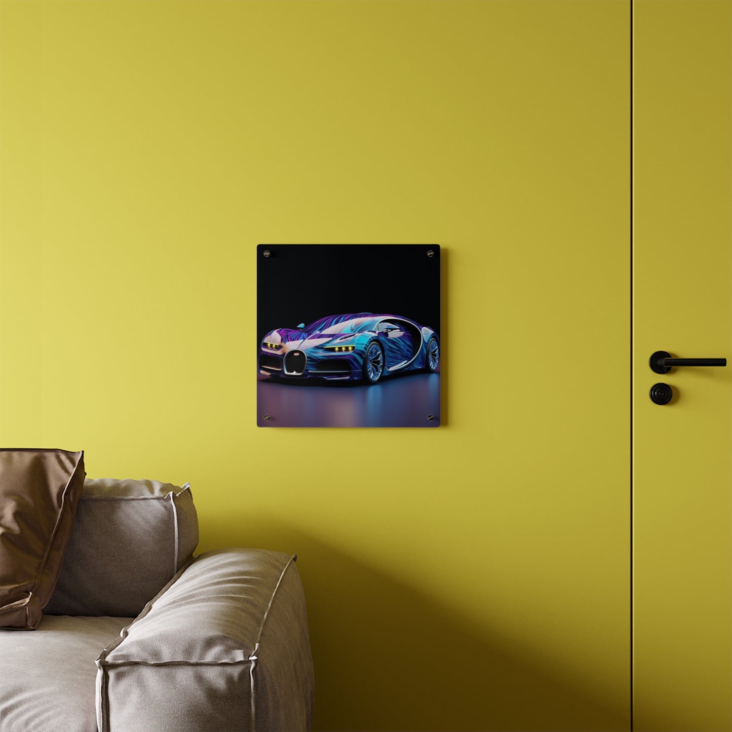 Acrylic Wall Art Panels Bugatti Abstract Flair 3