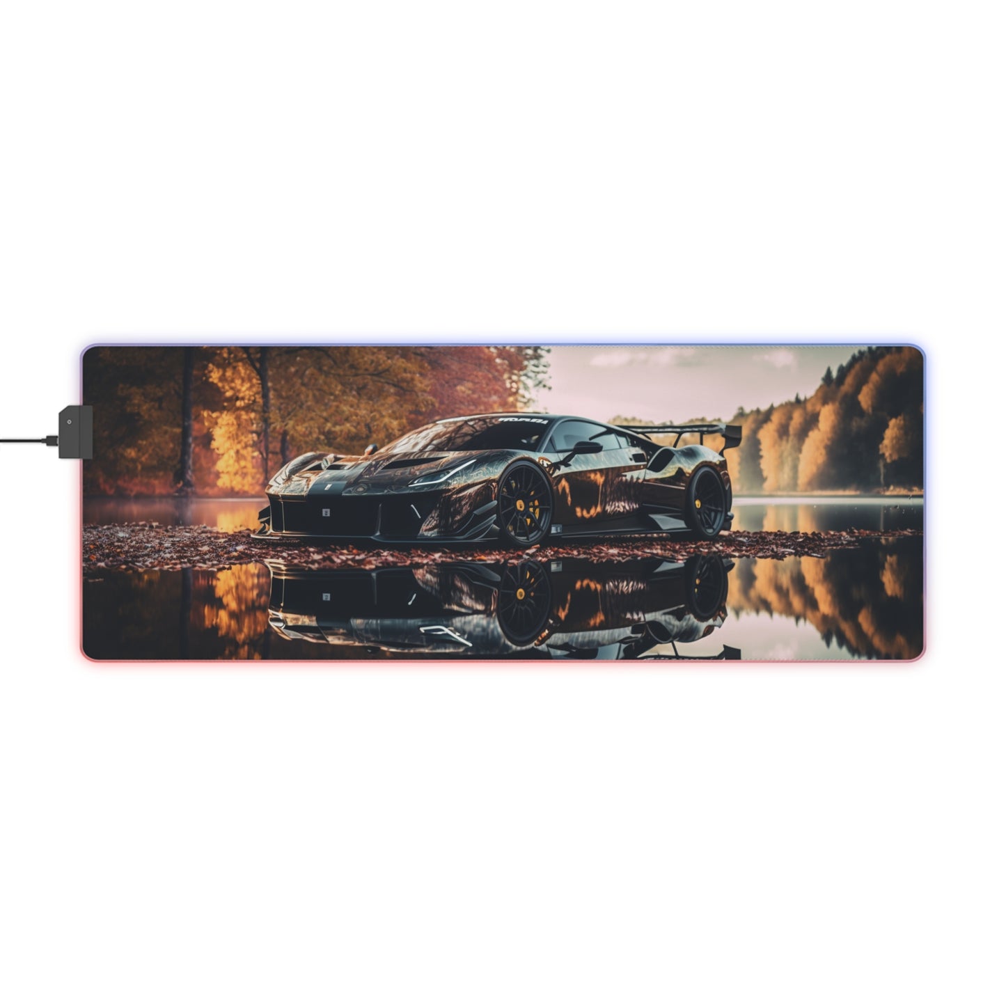 LED Gaming Mouse Pad Ferrari Lake 1