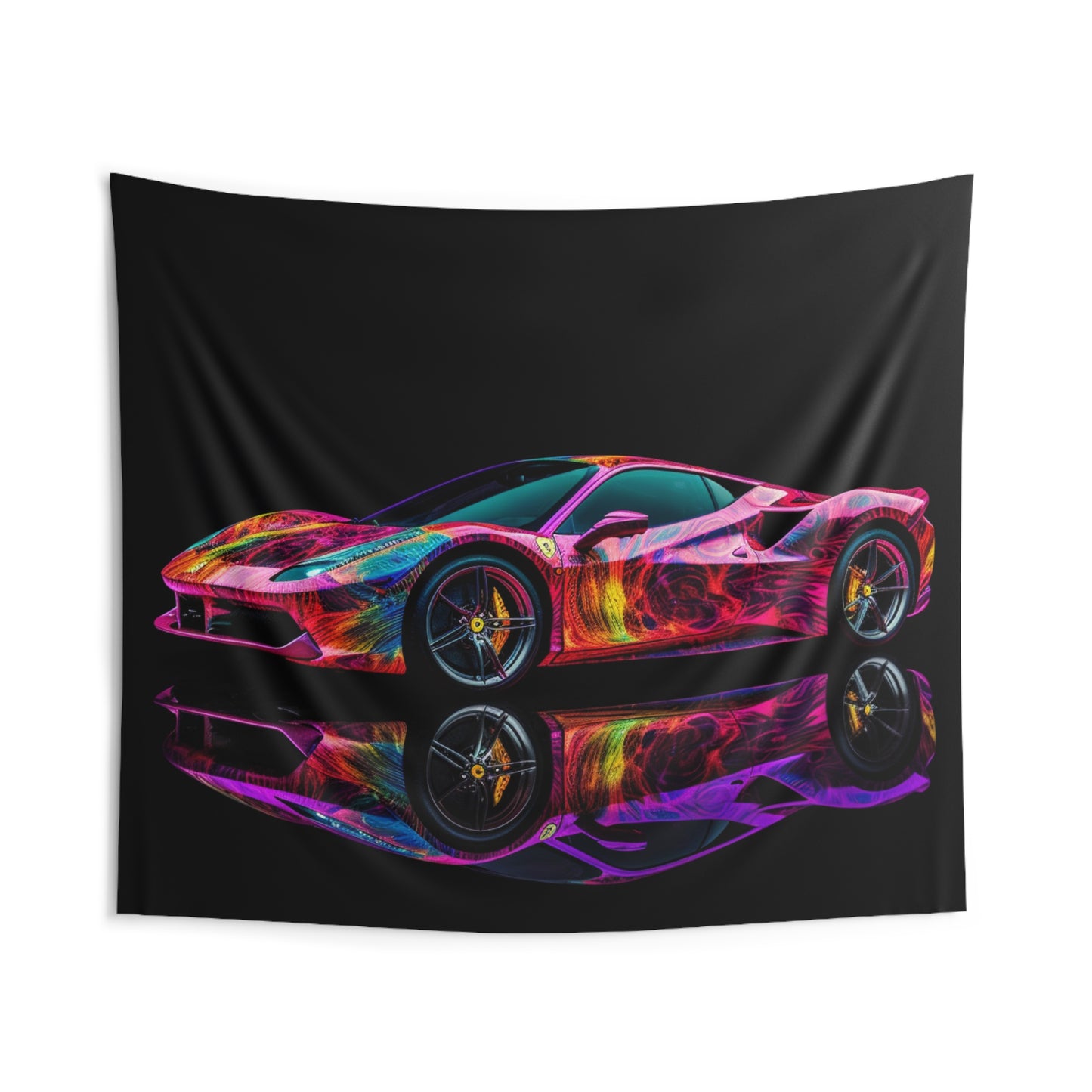 Indoor Wall Tapestries Ferrari Color 4