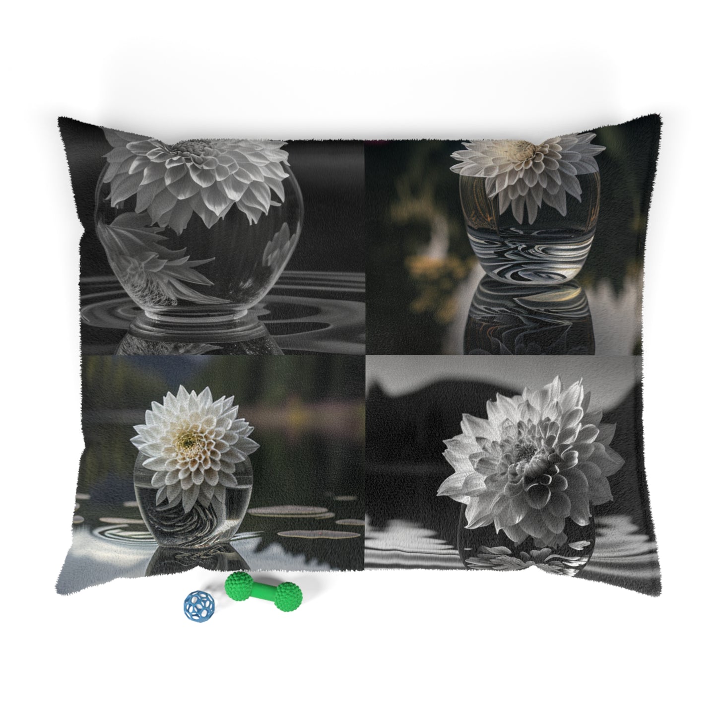 Pet Bed White Dahlia 5