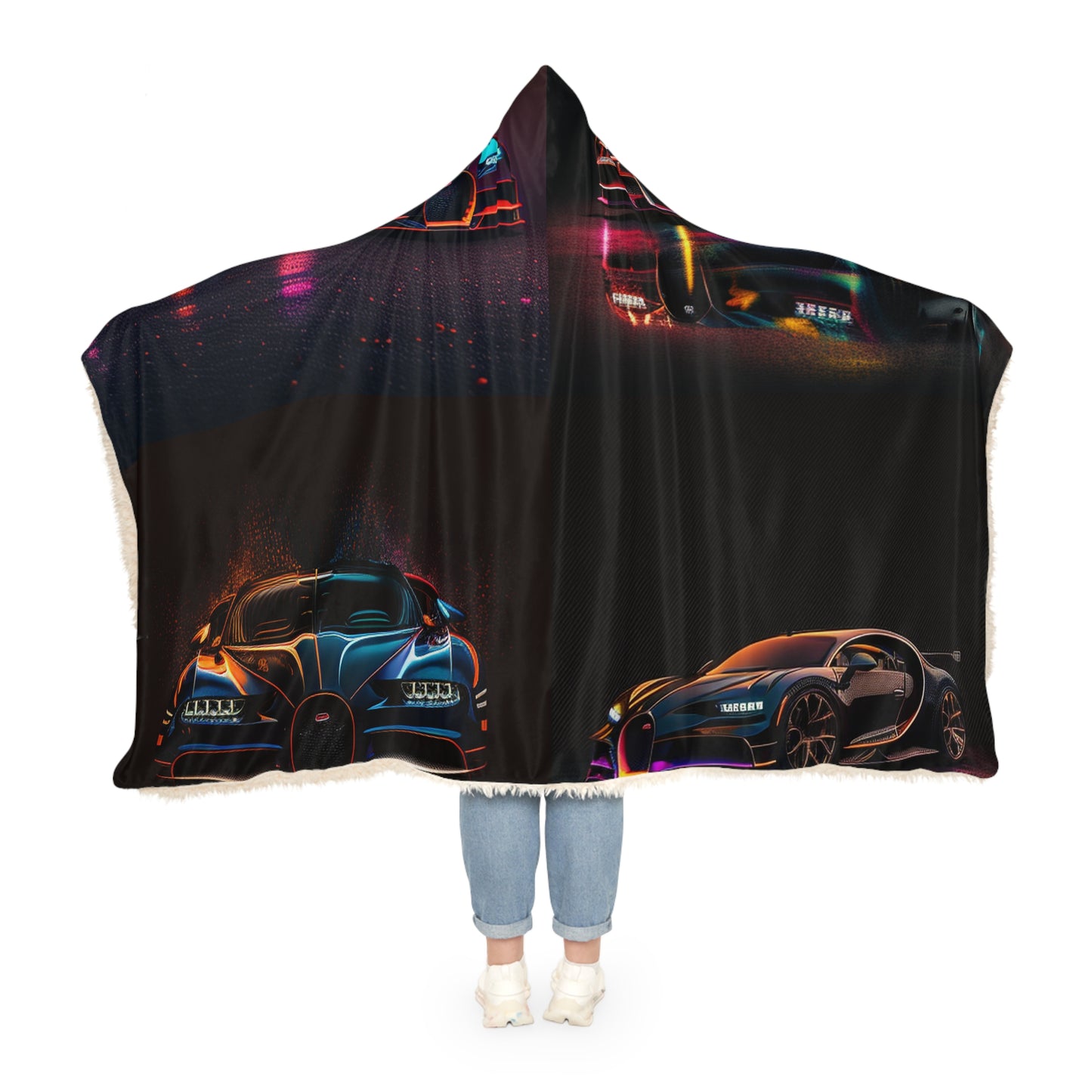 Snuggle Hooded Blanket Bugatti Chiron Super 5