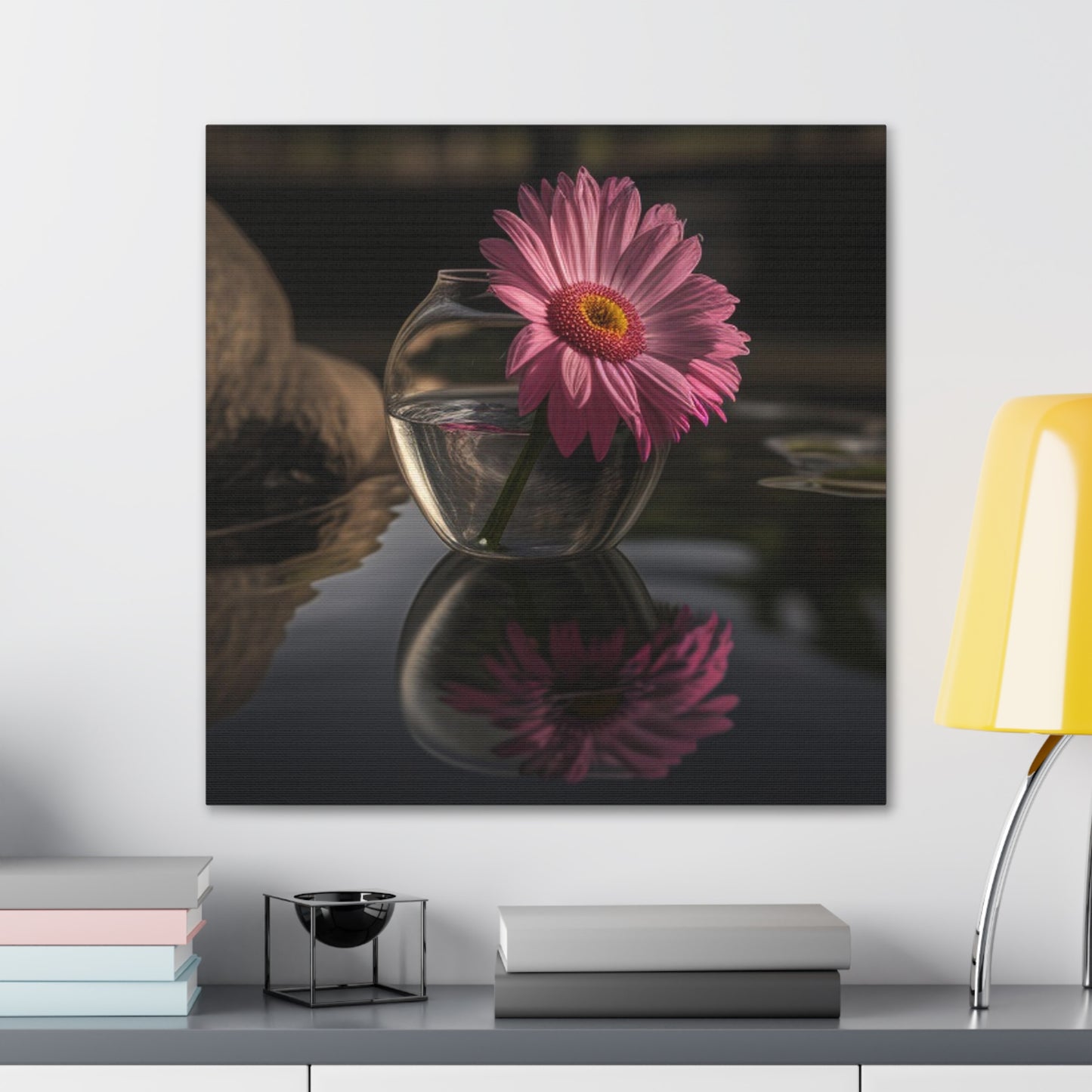 Canvas Gallery Wraps Pink Daisy 2