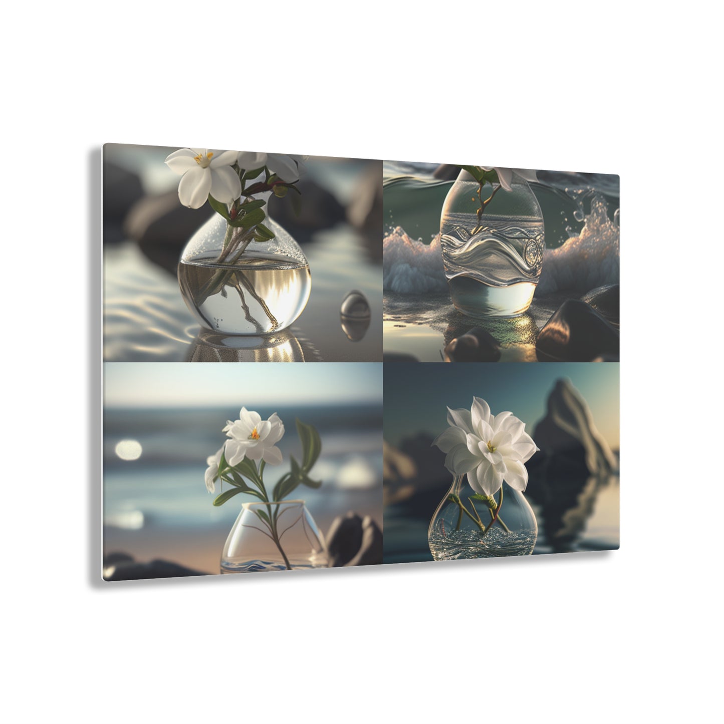 Acrylic Prints Jasmine glass vase 5