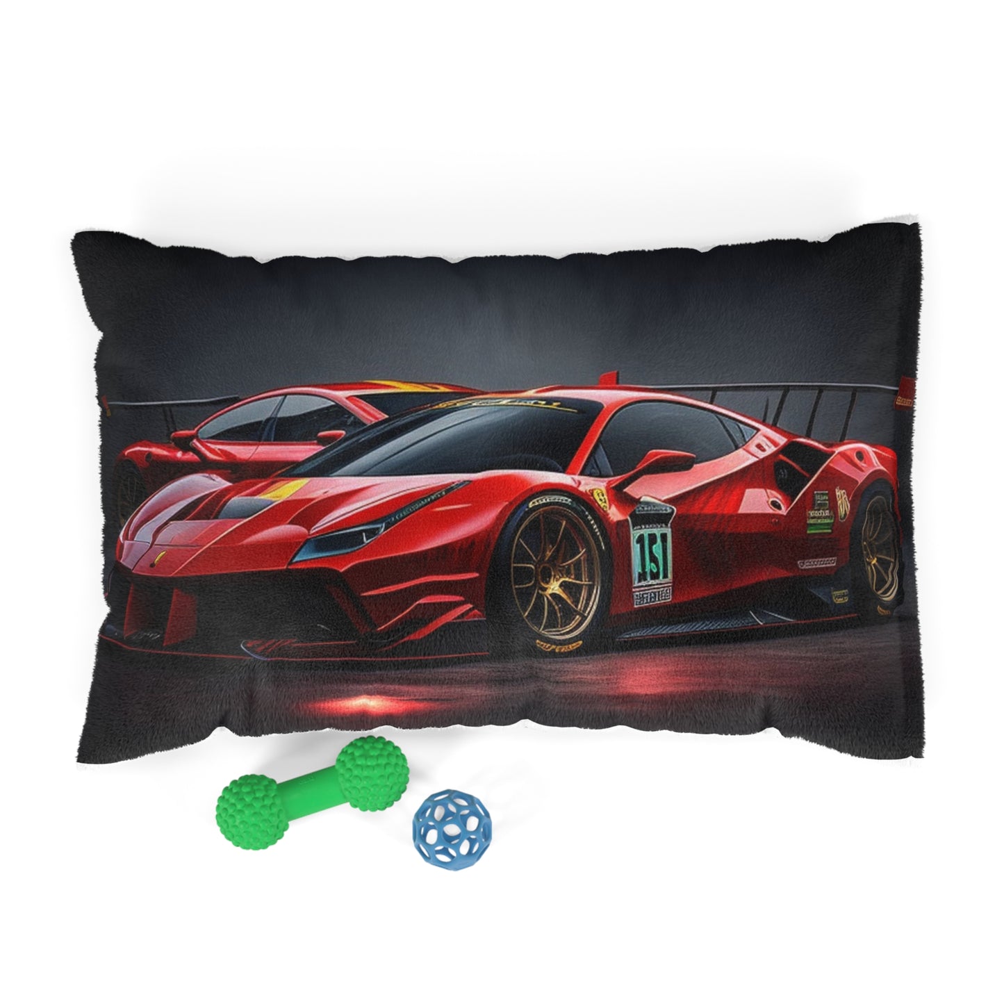 Pet Bed Ferrari Red 2