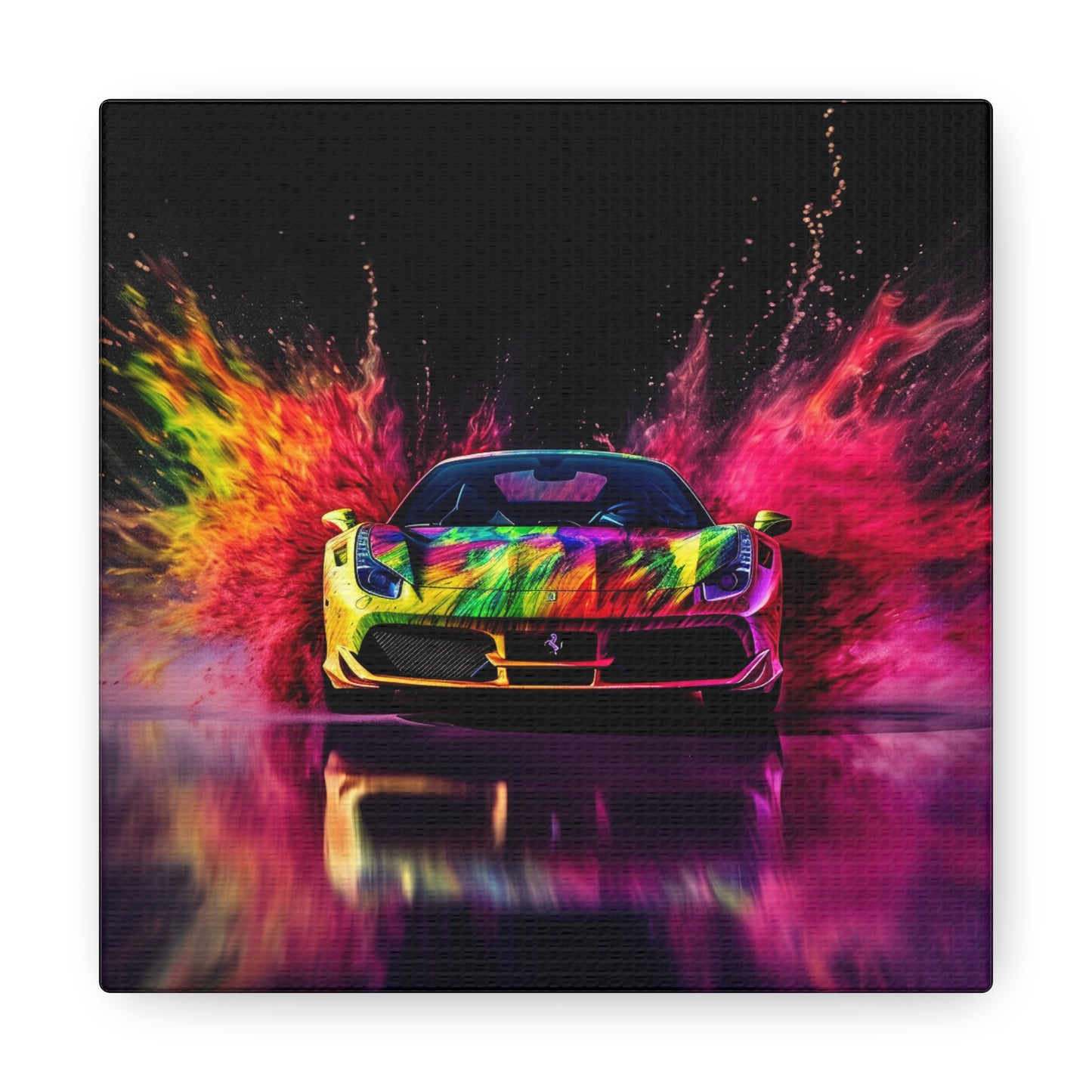 Canvas Gallery Wraps Farrari Water 2