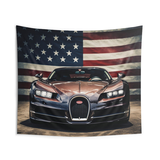 Indoor Wall Tapestries Bugatti Flag 4