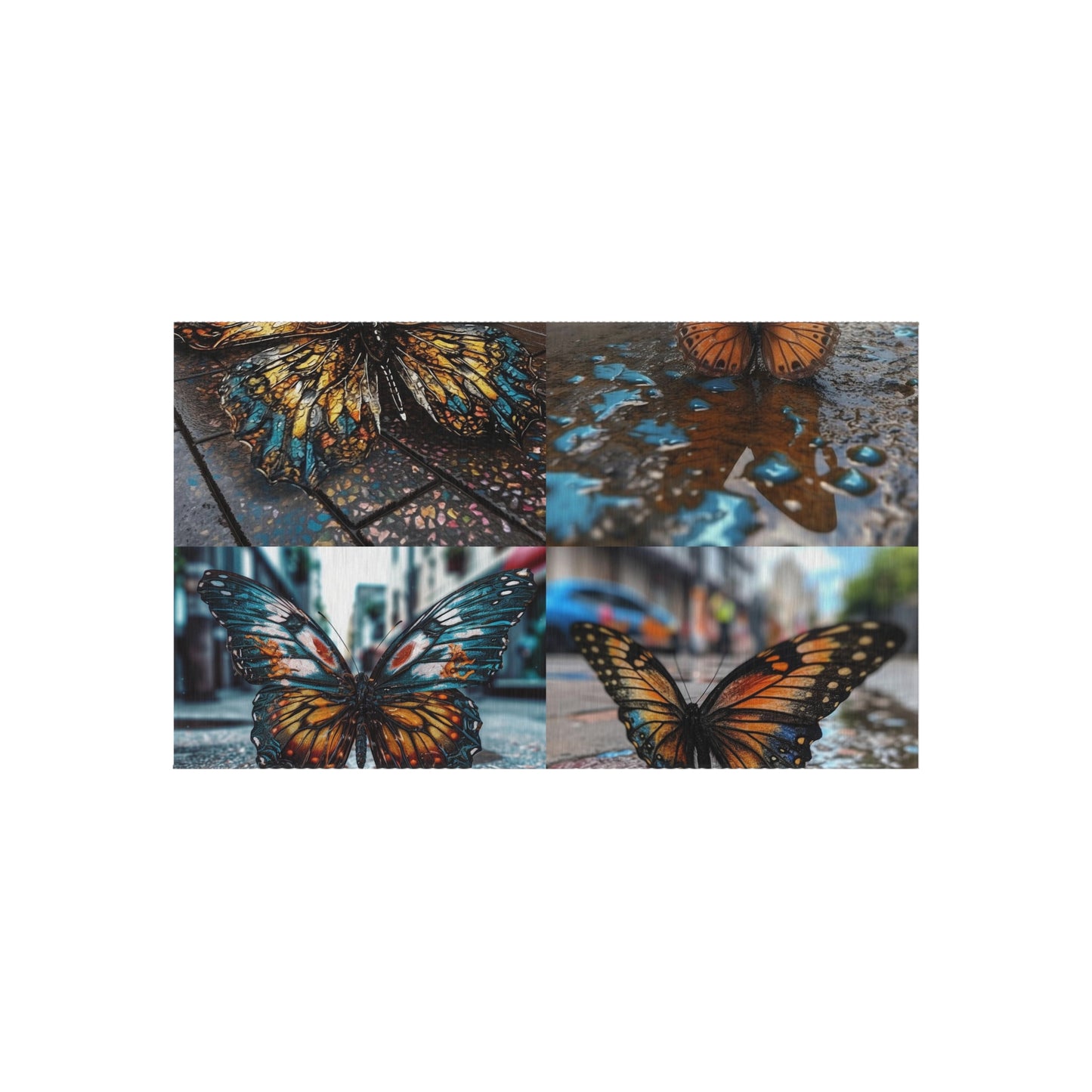 Outdoor Rug  Water Butterfly Street 5