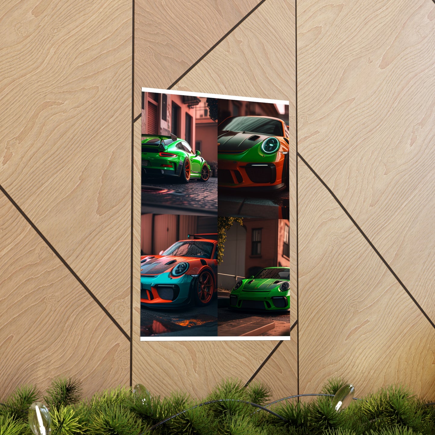 Premium Matte Vertical Posters porsche 911 gt3 5