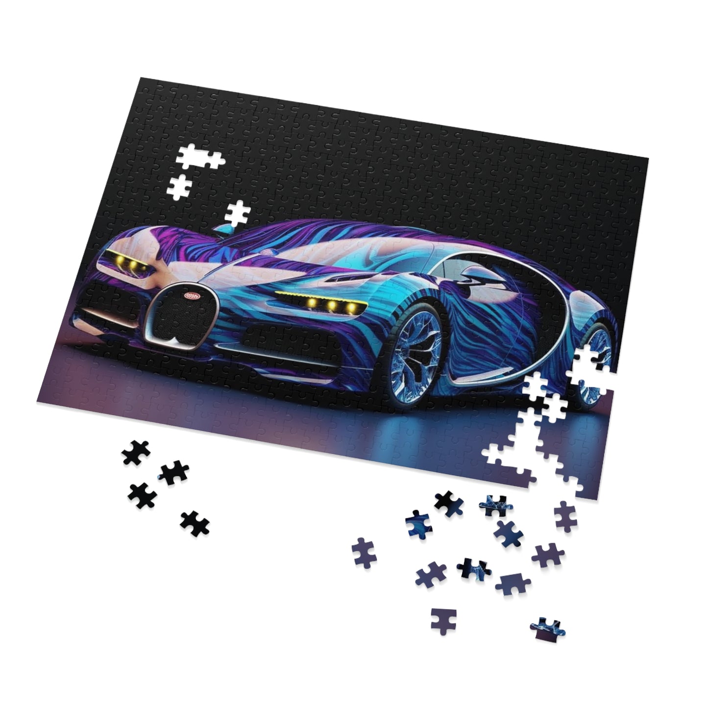 Jigsaw Puzzle (30, 110, 252, 500,1000-Piece) Bugatti Abstract Flair 3