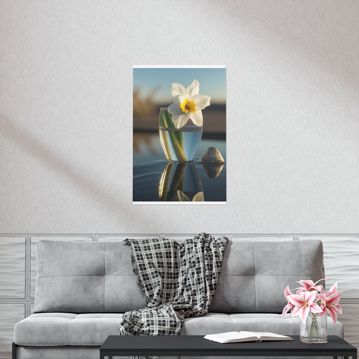 Premium Matte Vertical Posters Daffodil 4