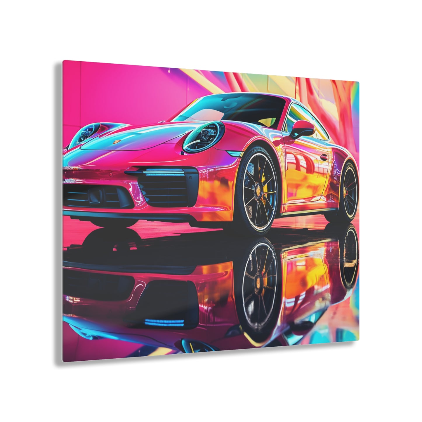 Acrylic Prints Macro Porsche 4