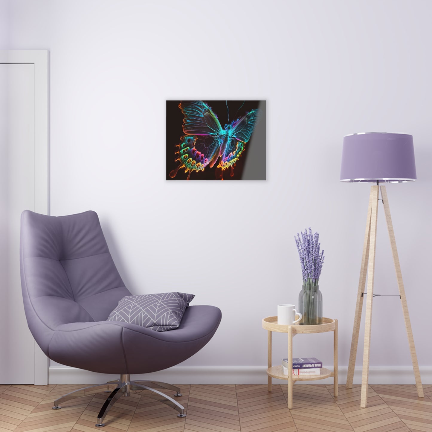 Acrylic Prints Thermal Butterfly 2